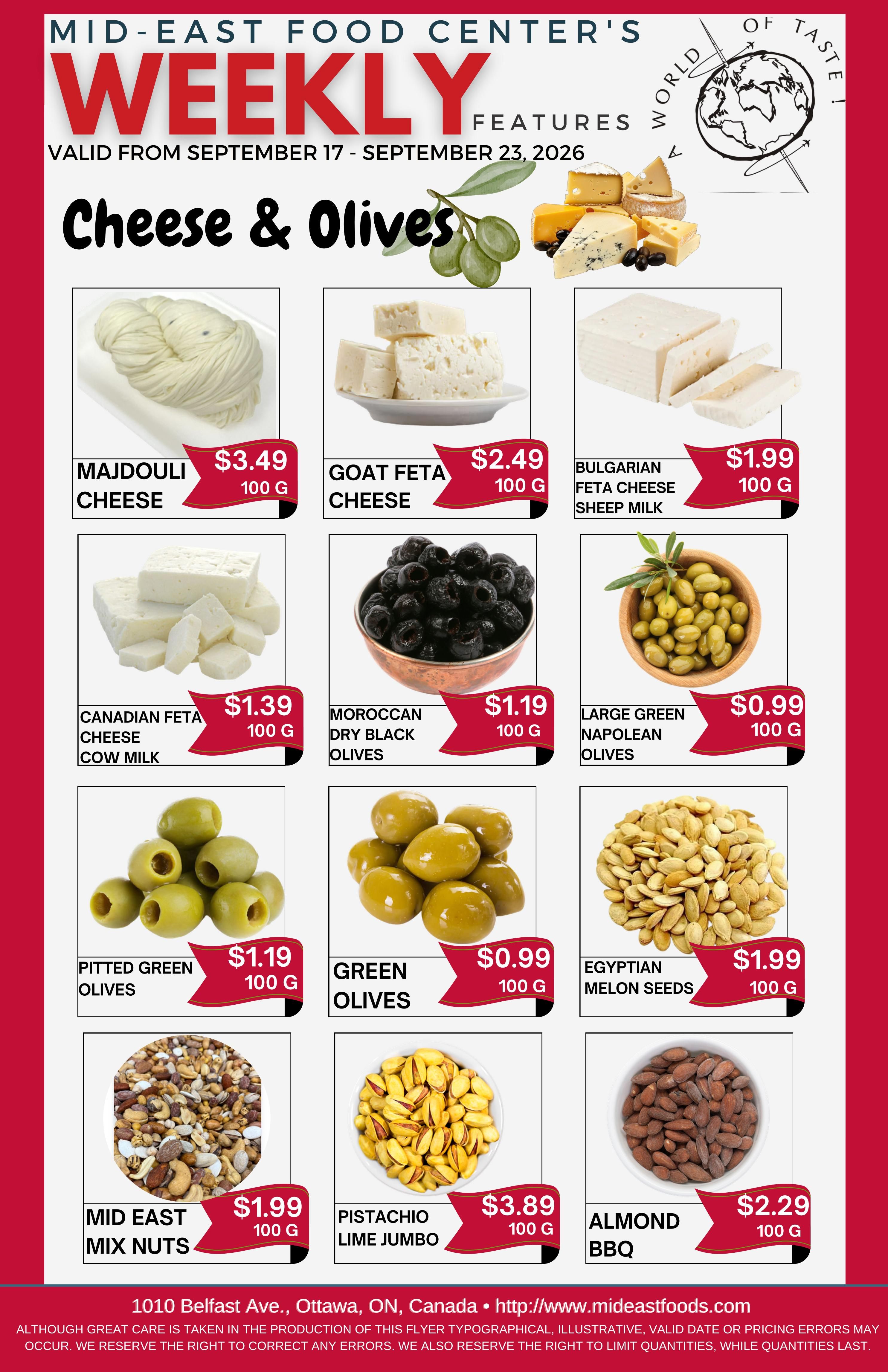 Mid-East Food Centre Flyer September 17 to 23