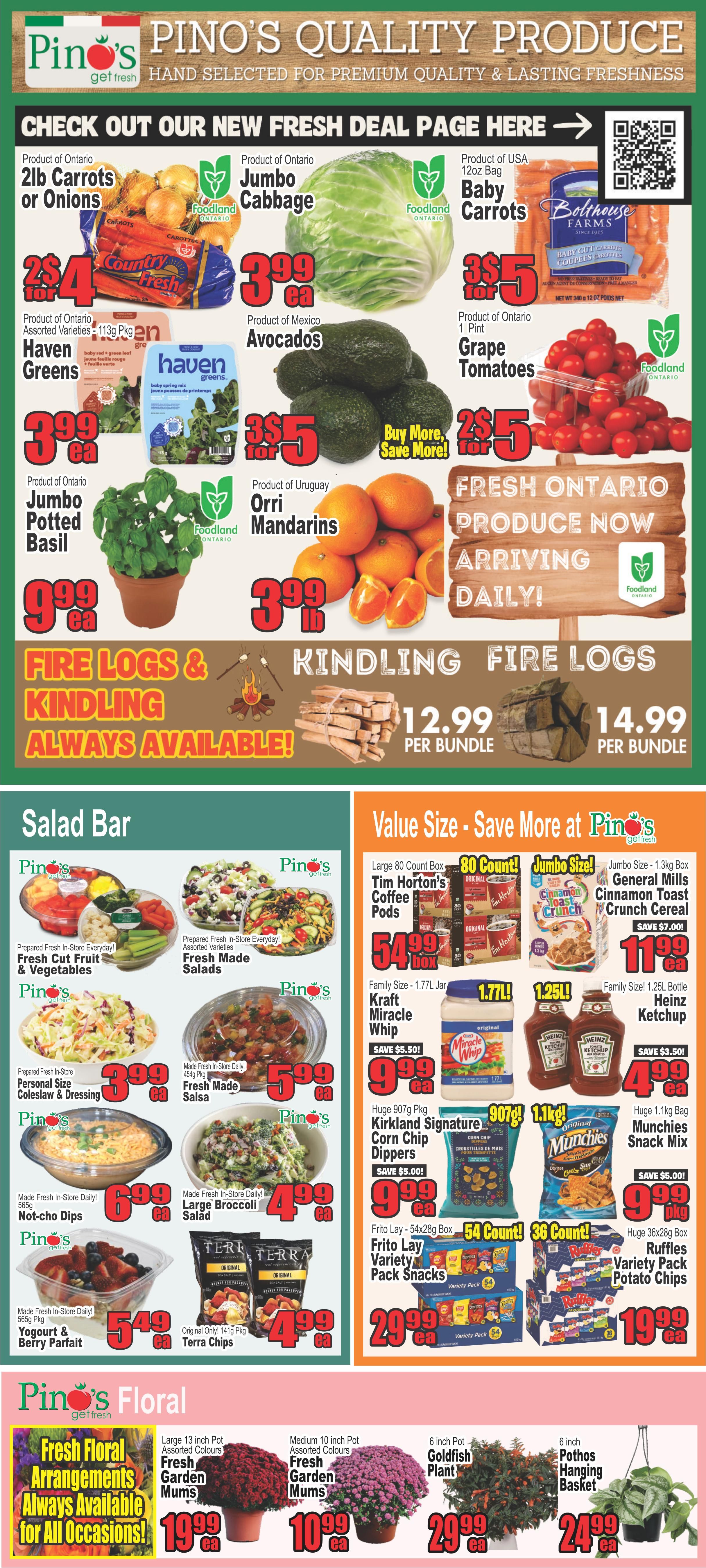 Pino's Flyer September 17 to 23