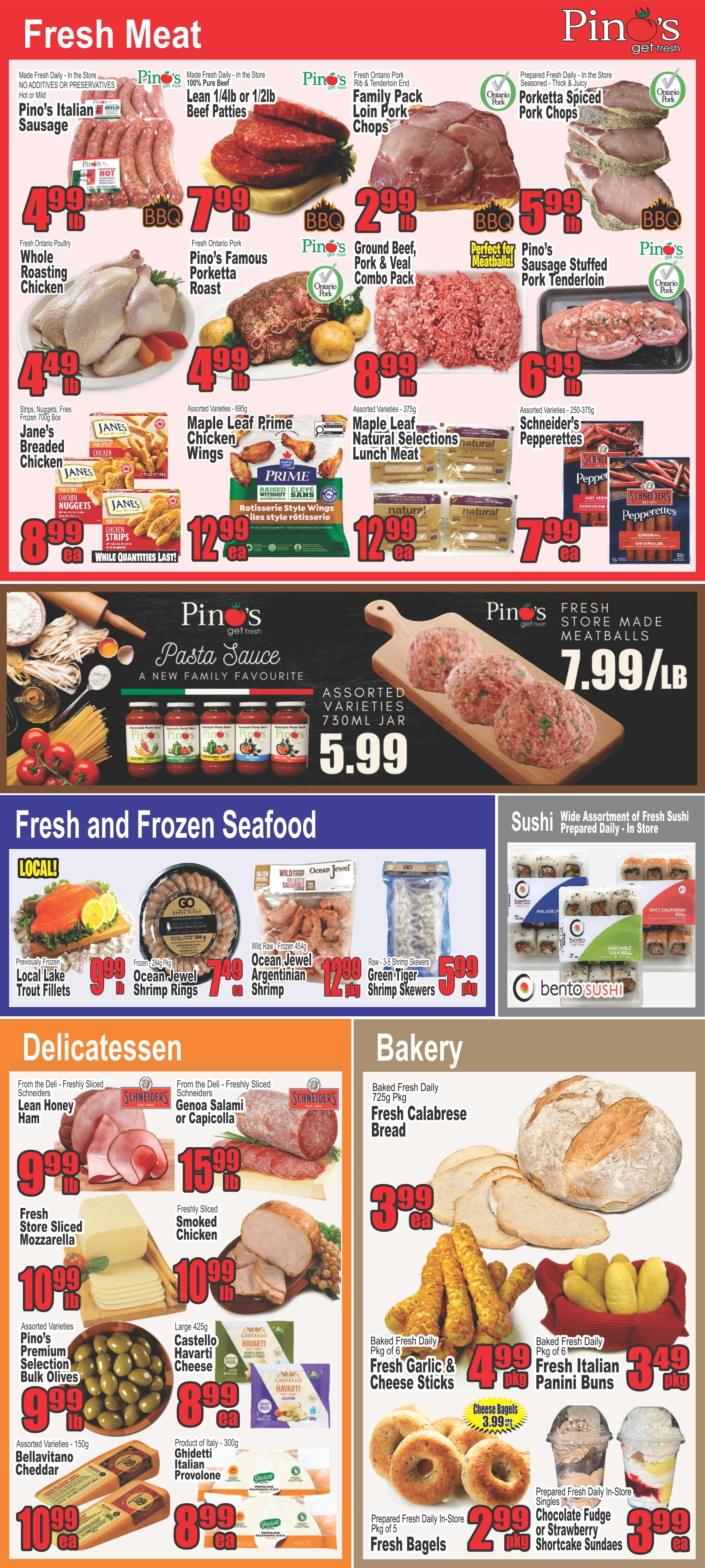 Pino's Flyer September 17 to 23