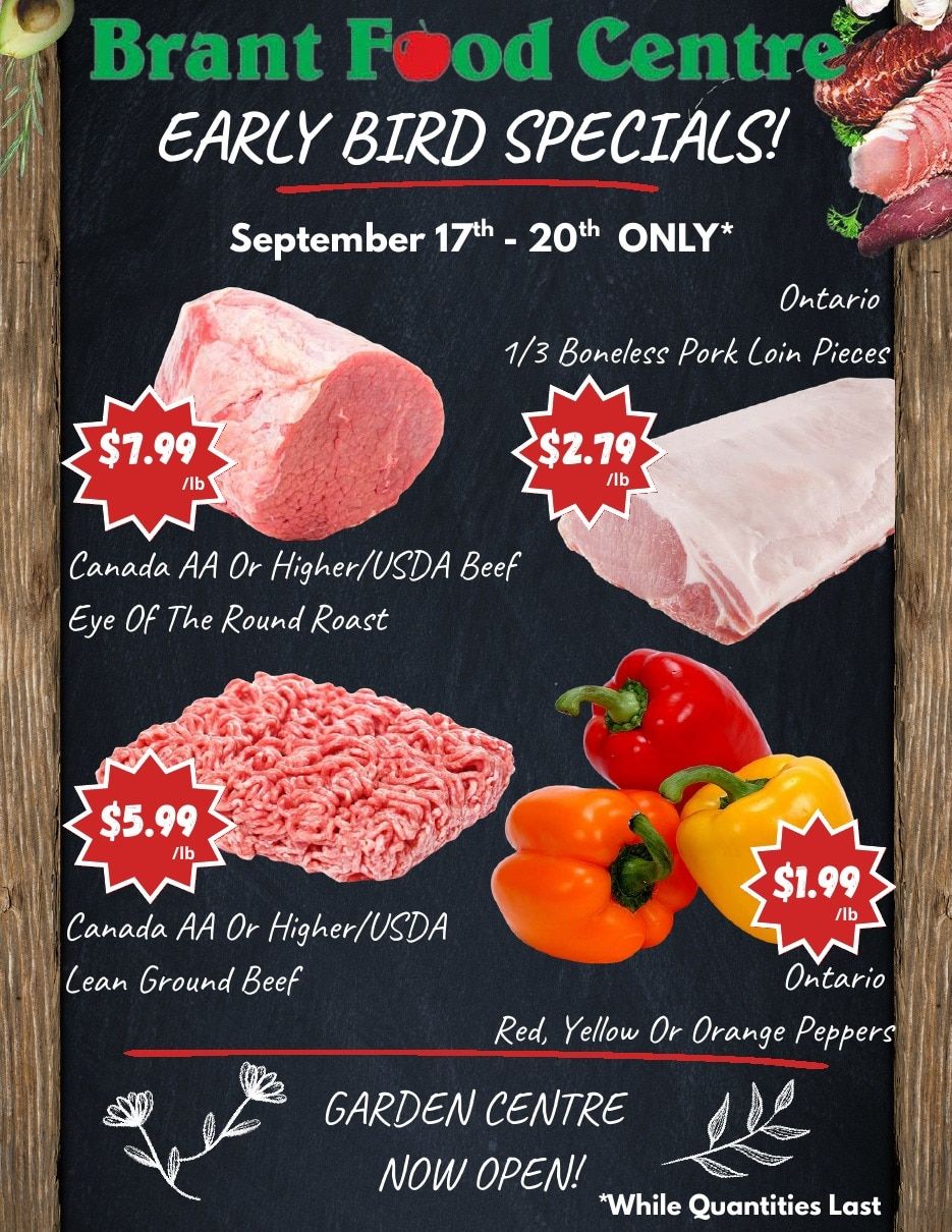 Brant Food Centre Flyer September 17 - 20, 2026