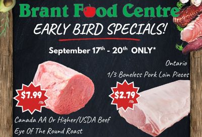 Brant Food Centre Flyer September 17 - 20, 2026