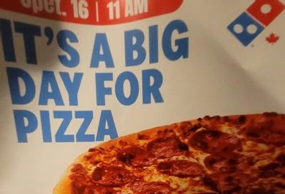 Dominos: $4.99 Medium 1 Topping Pizza Today Only *** Kipling & Bloor location***