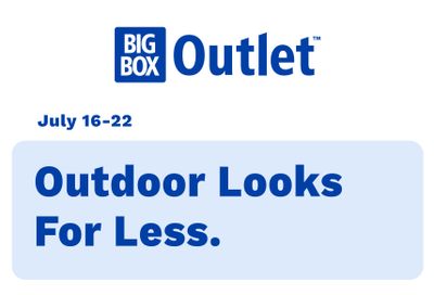 Big Box Outlet Store Flyer September 16 to 22