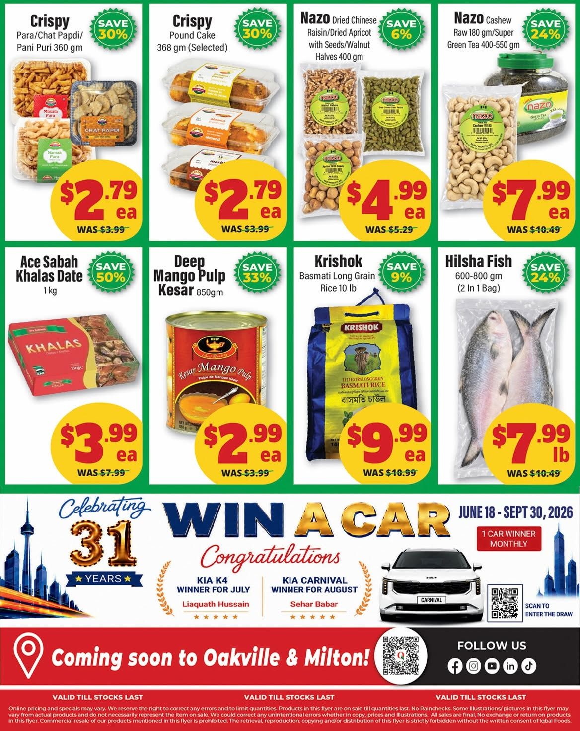 Iqbal Foods Flyer September 17 to 23