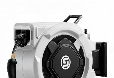 Amazon.ca: SUNPOW Retractable Garden Hose Reel 1/2" x 100ft - $111.99, was $159.99