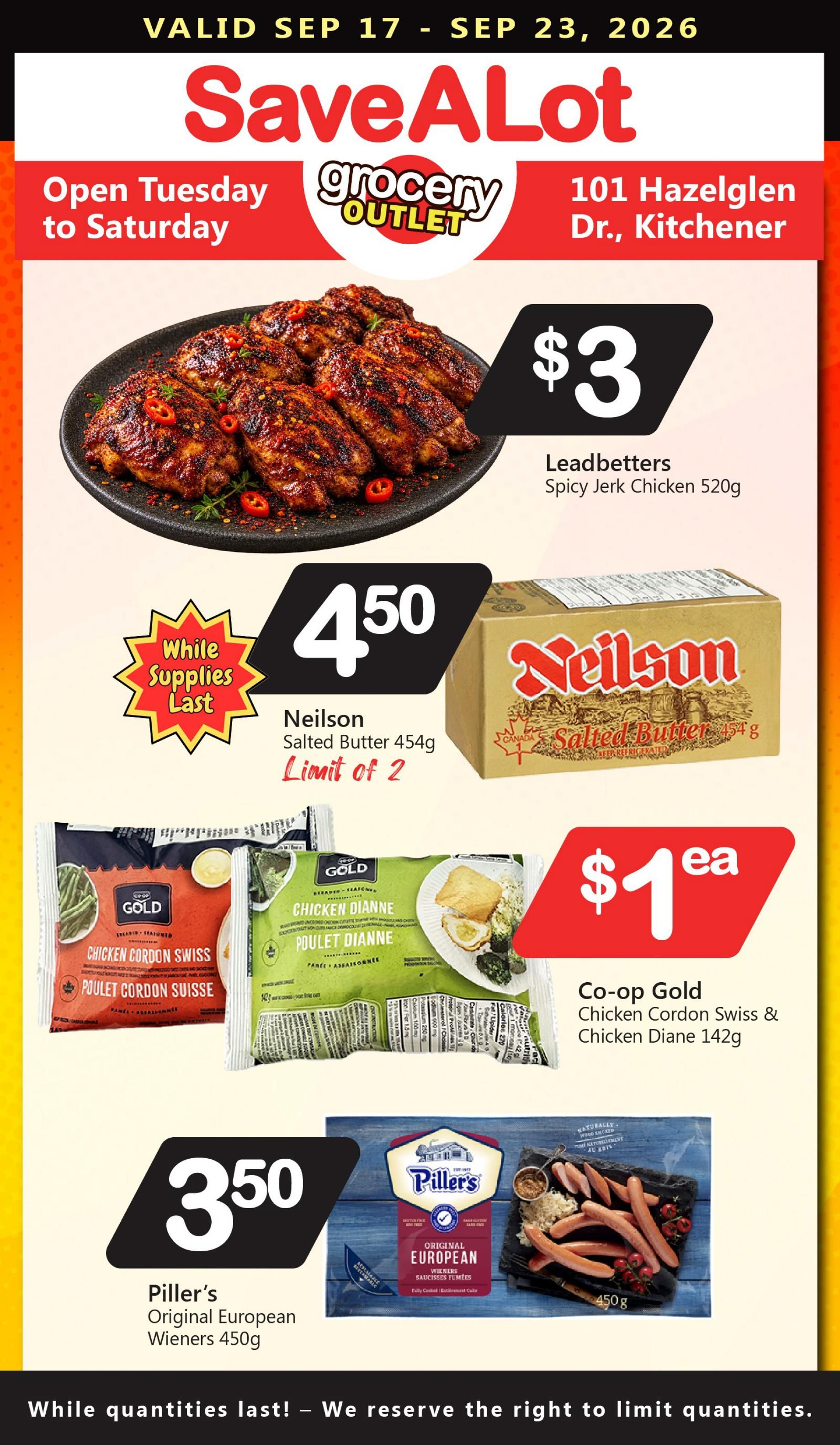 SaveALot Grocery Outlet Flyer September 17 to 23