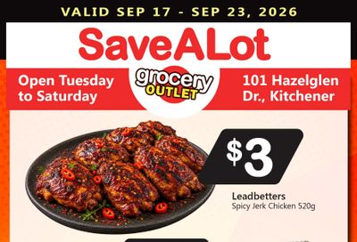 SaveALot Grocery Outlet Flyer September 17 to 23
