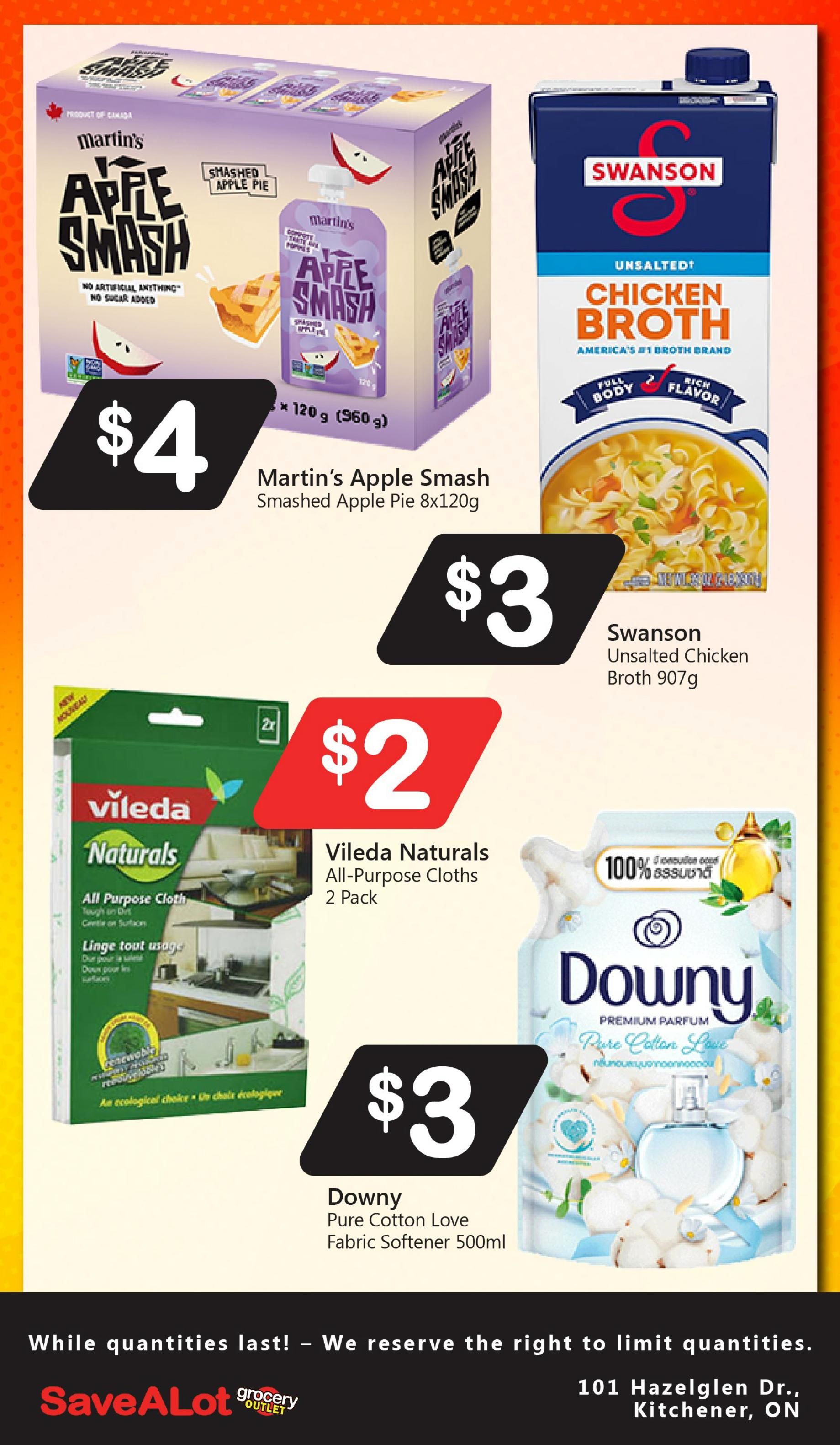 SaveALot Grocery Outlet Flyer September 17 to 23