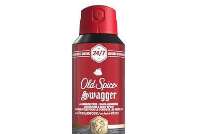 Old Spice Red Collection Deodorant for Men, Swagger Scent, Body Spray, Aluminum Free, 144g