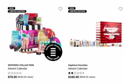Sephora Canada Sale: Sephora Collection Advent Calendar for $79 ($260 Value) + Beauty Offers + More