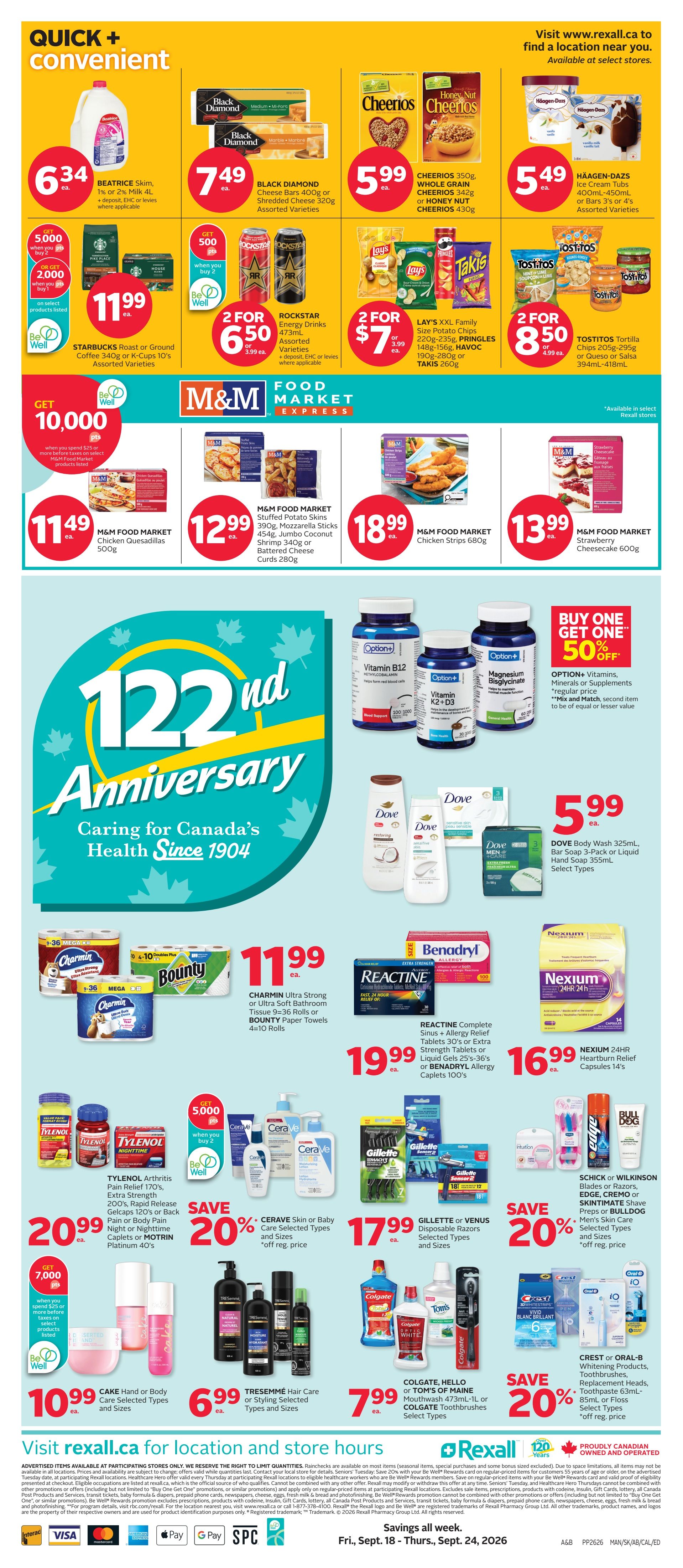 Rexall (SK) Flyer September 18 to 24