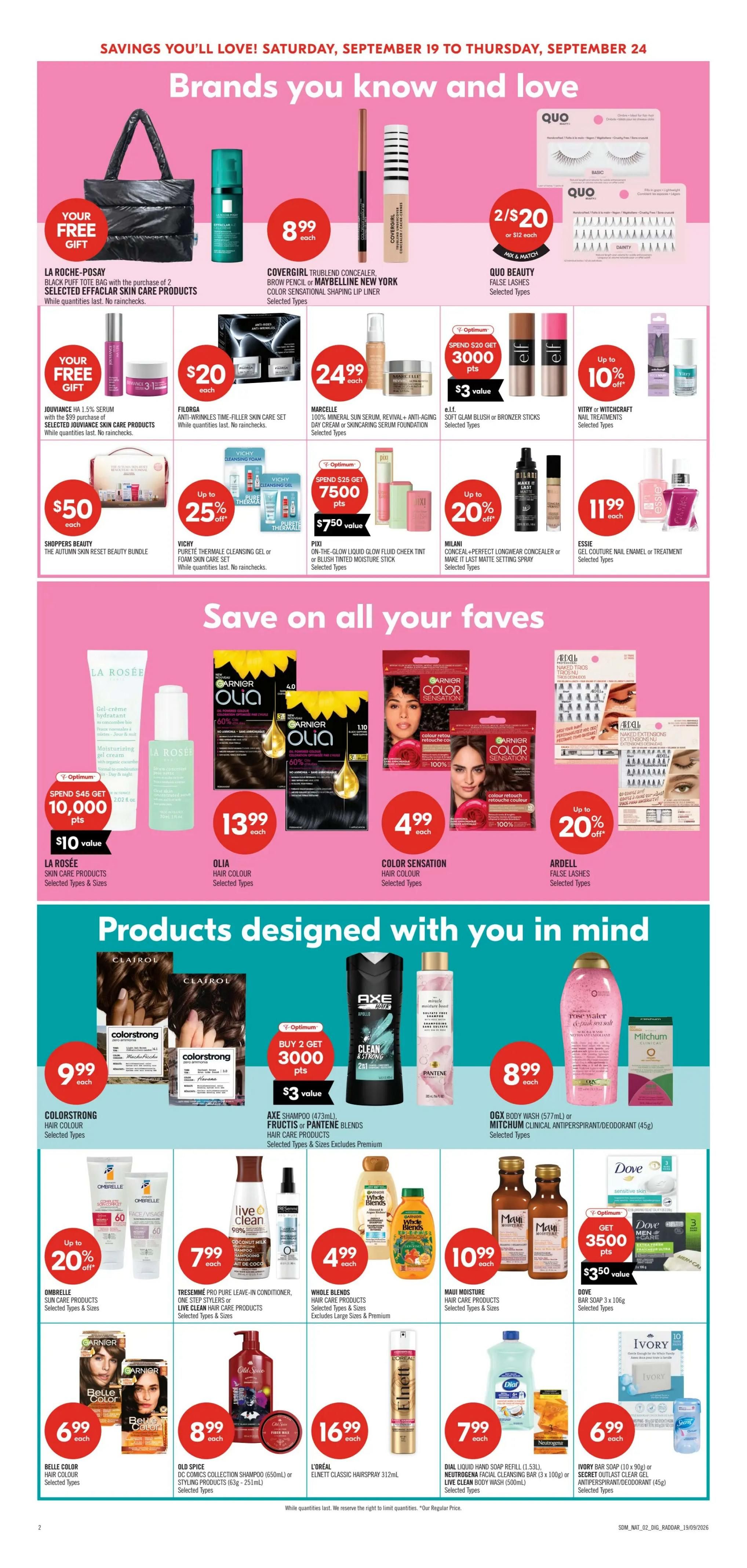 Shoppers Drug Mart (ON) Flyer September 19 to 24