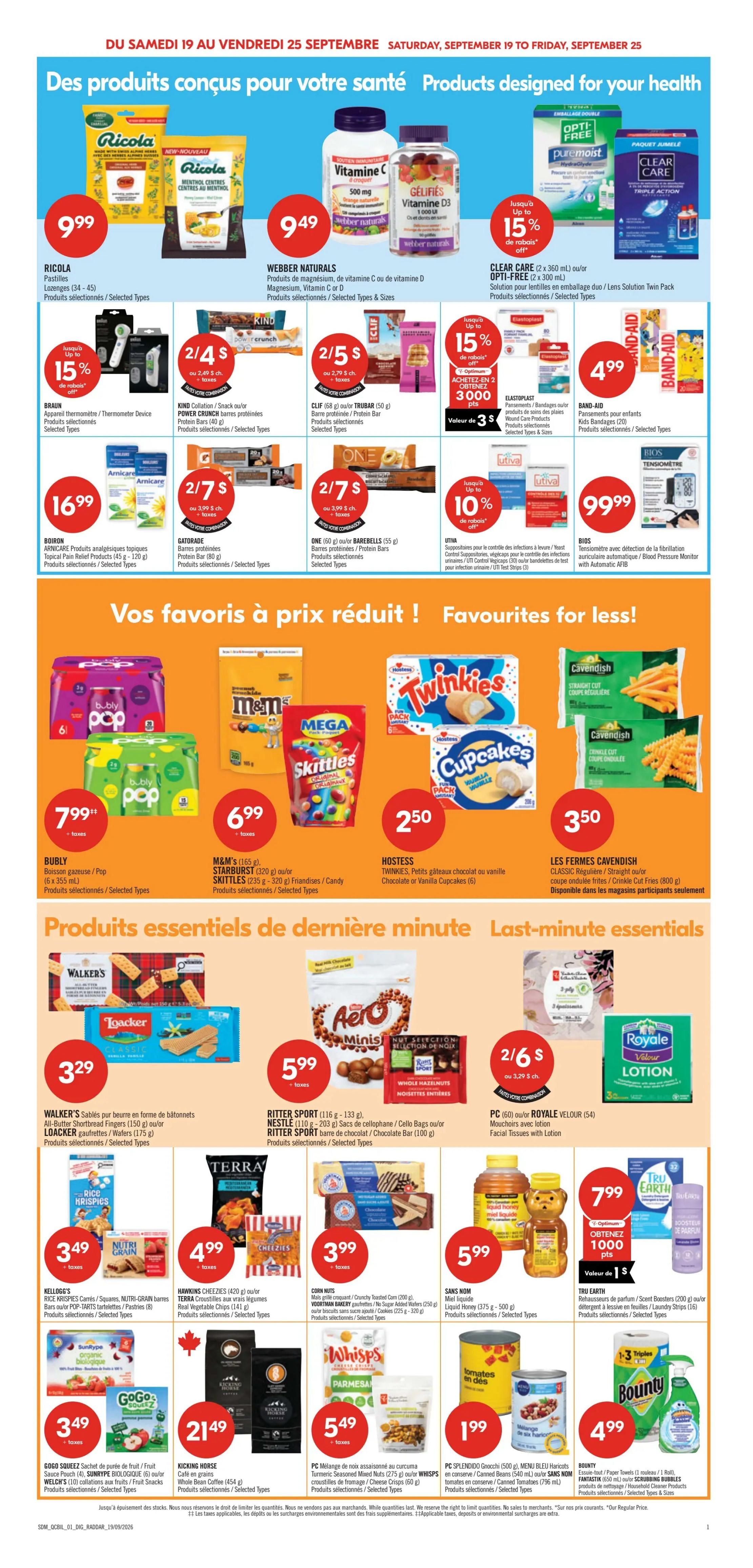 Pharmaprix Flyer September 19 to 24