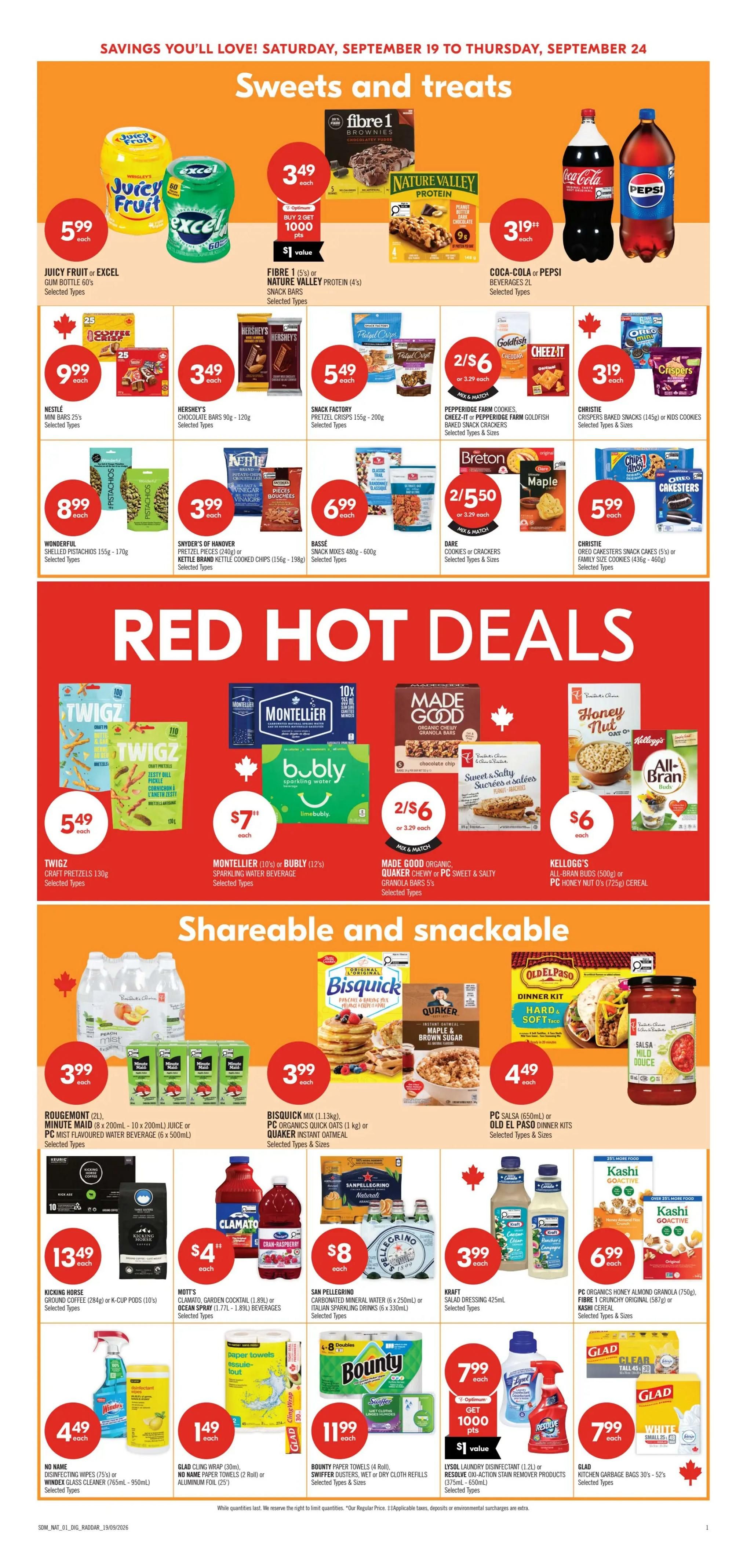 Shoppers Drug Mart (West) Flyer September 19 to 24 