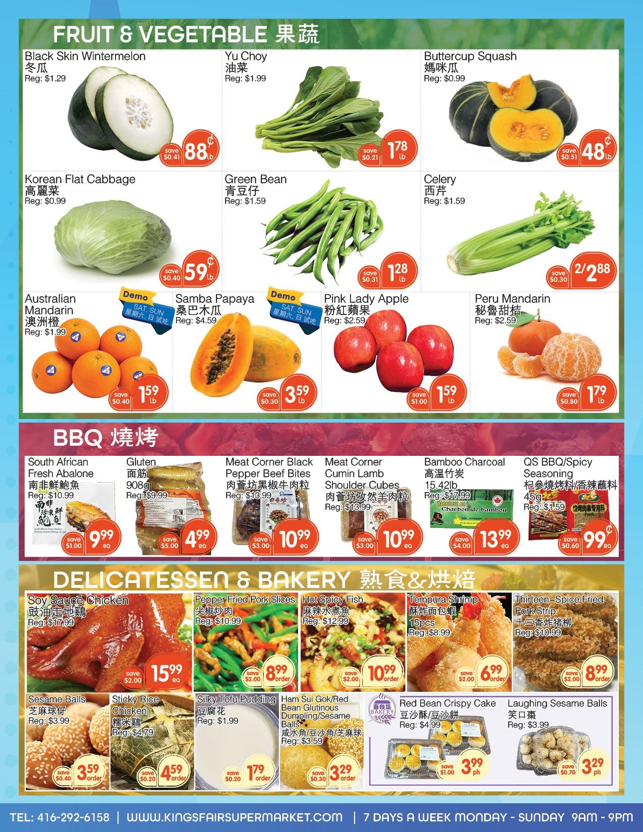 Kings Fair Supermarket Flyer September 17 to 23