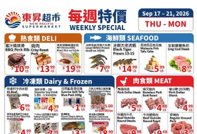 New Pacific Supermarket Flyer September 17 to 21
