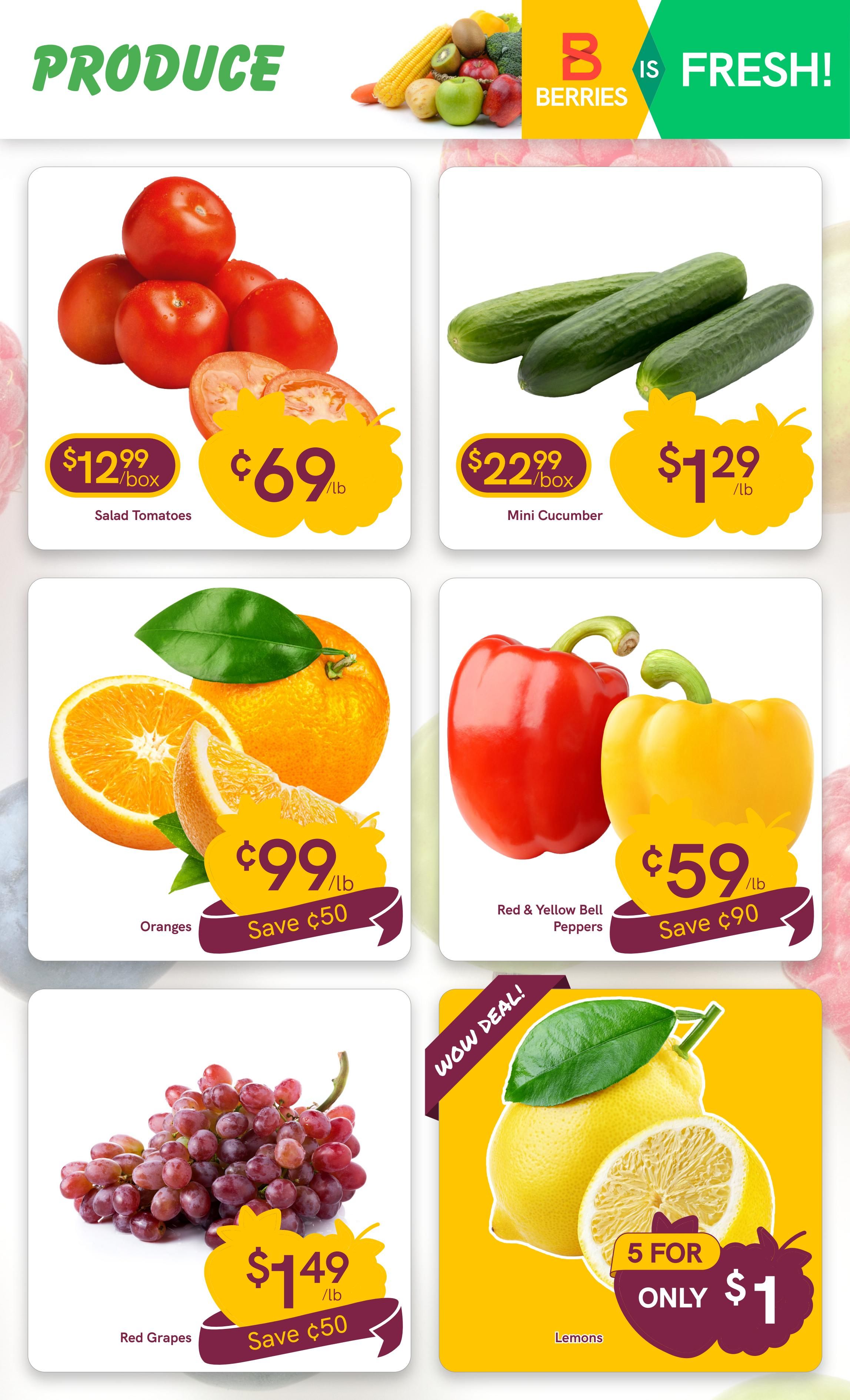 Berries Market Flyer September 17 to 23