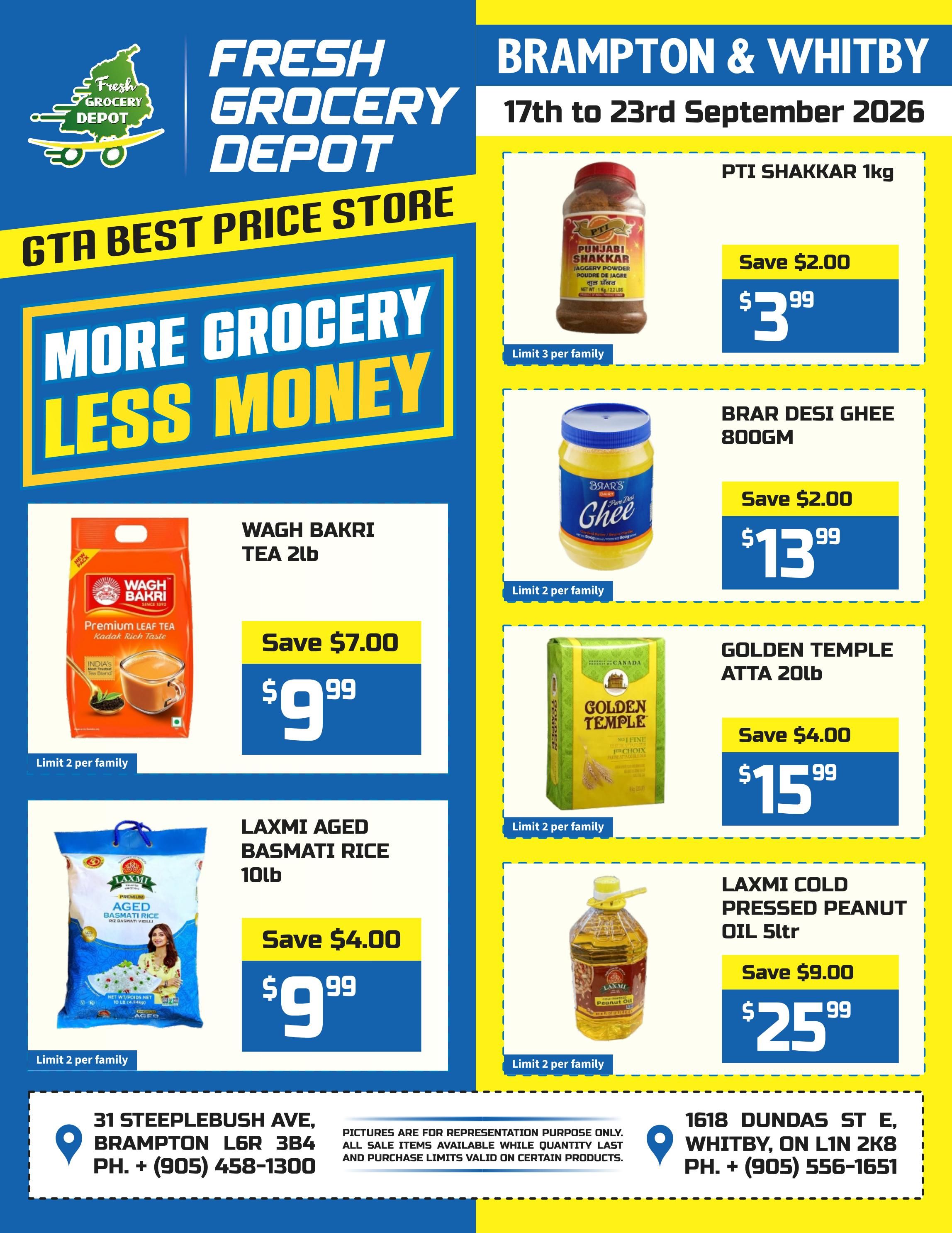 Fresh Grocery Depot Flyer September 17 to 23