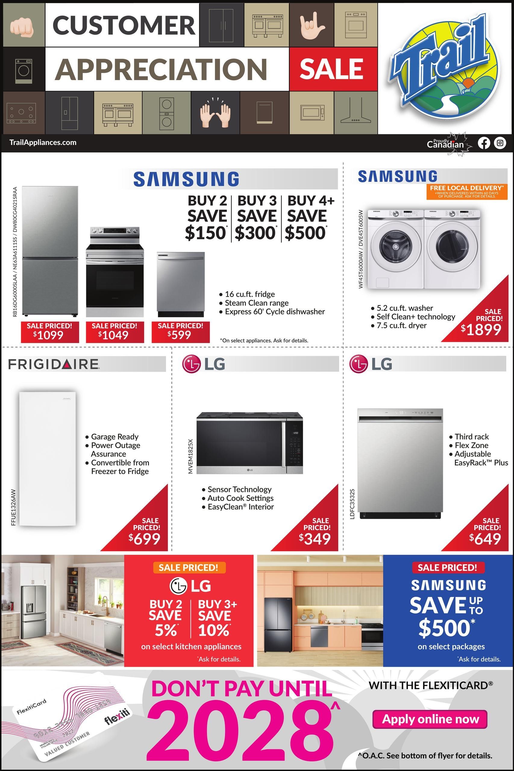 Trail Appliances (AB & SK) Flyer September 17 to 23