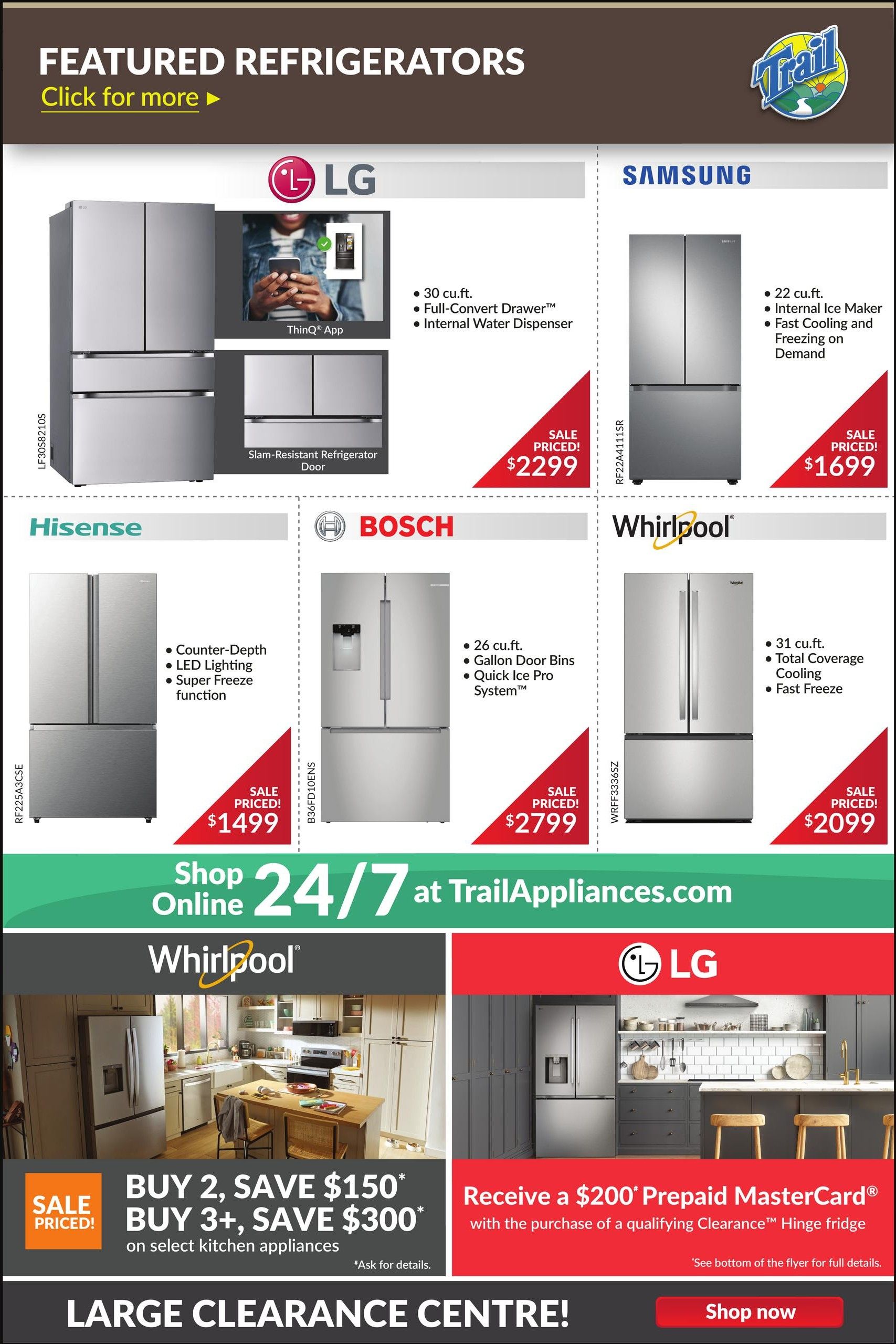 Trail Appliances (AB & SK) Flyer September 17 to 23