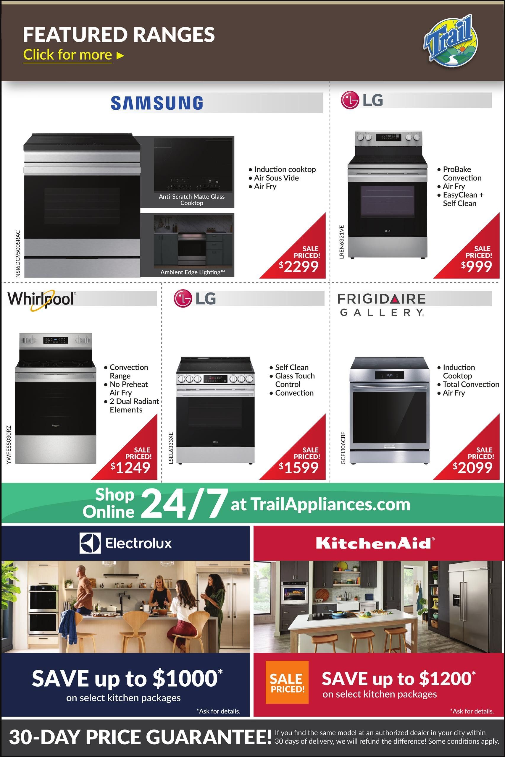 Trail Appliances (AB & SK) Flyer September 17 to 23
