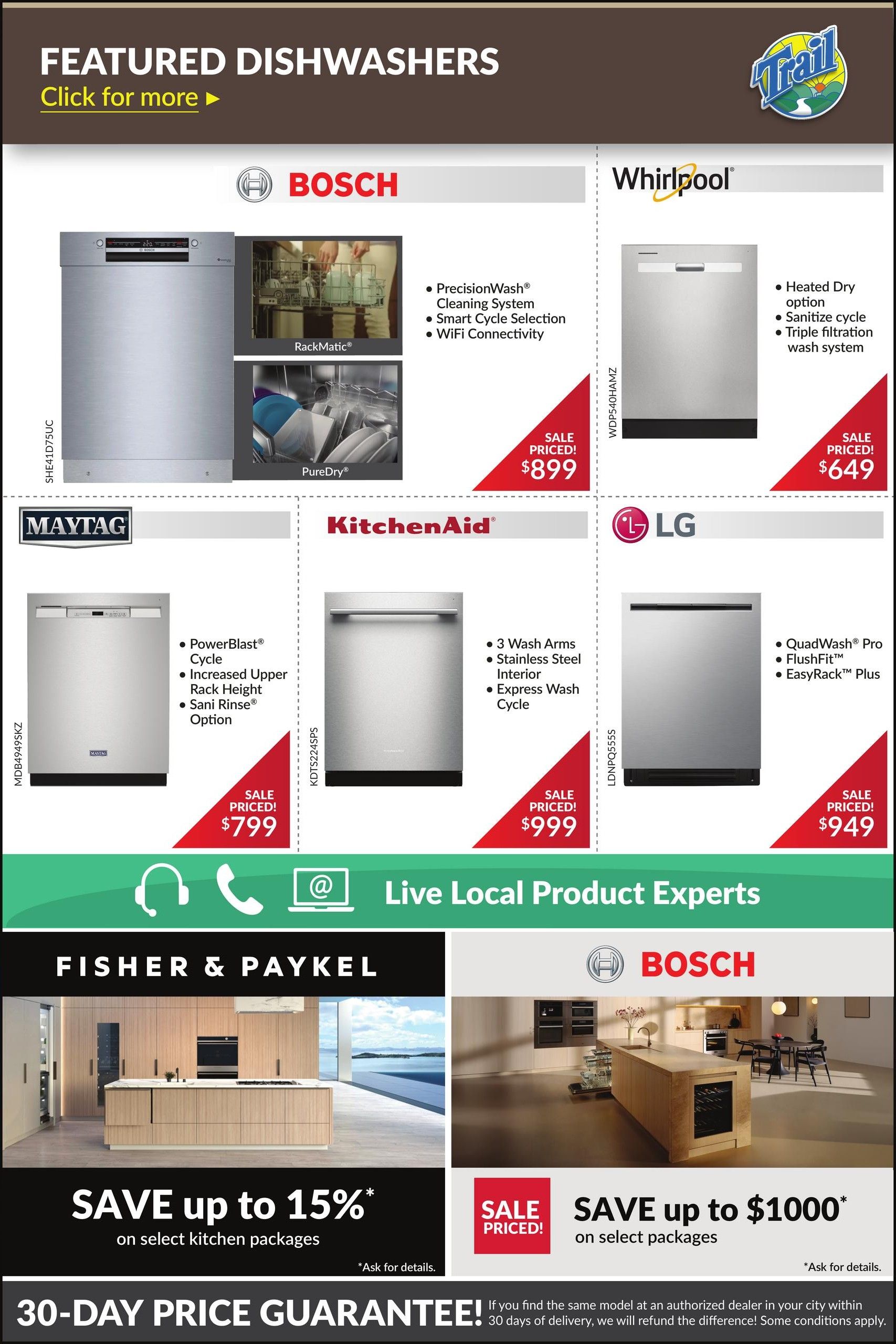 Trail Appliances (AB & SK) Flyer September 17 to 23
