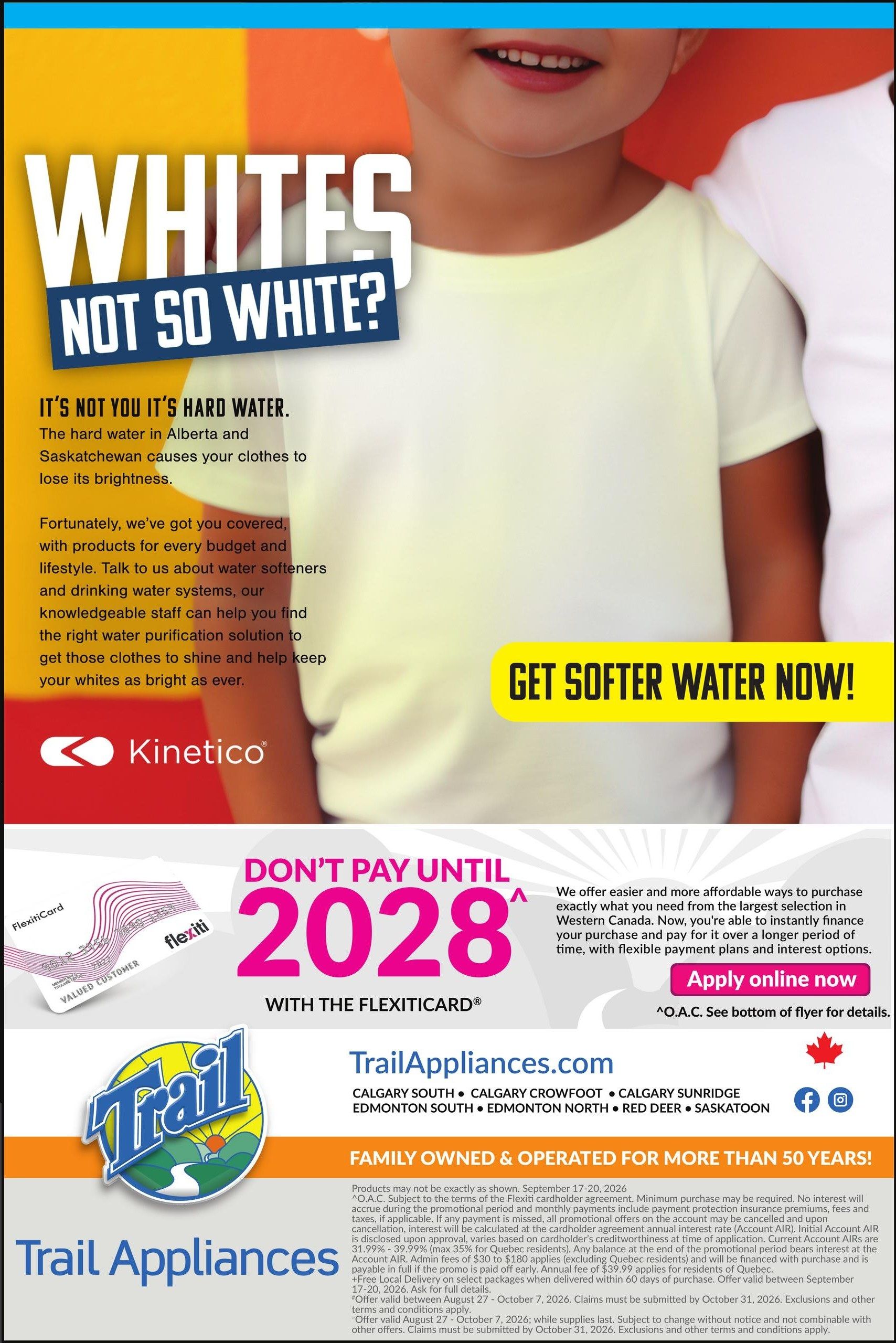 Trail Appliances (AB & SK) Flyer September 17 to 23