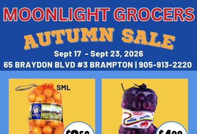 Moonlight Grocers Flyer September 17 to 23