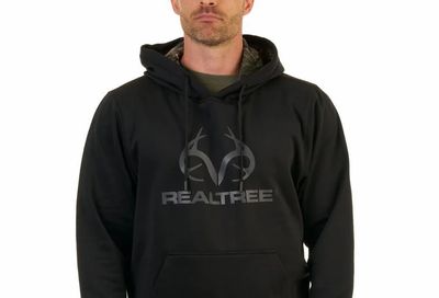 Walmart: Realtree APX Men's Black Hoodie 3XL $5.00 (reg. $39.98)