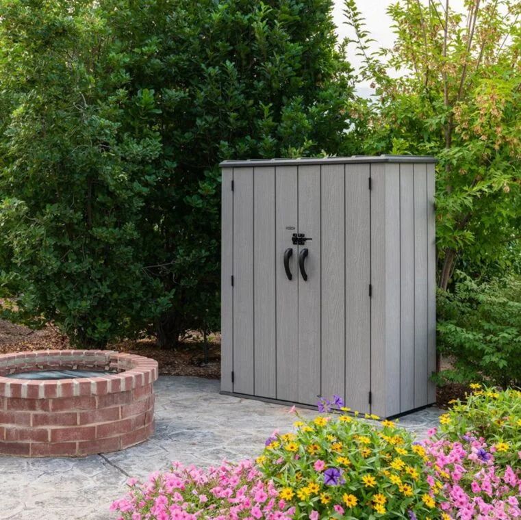 Costco: Lifetime Vertical Storage Shed $100 off, now $299 Costco: Lifetime Vertical Storage Shed $100 off, now $299