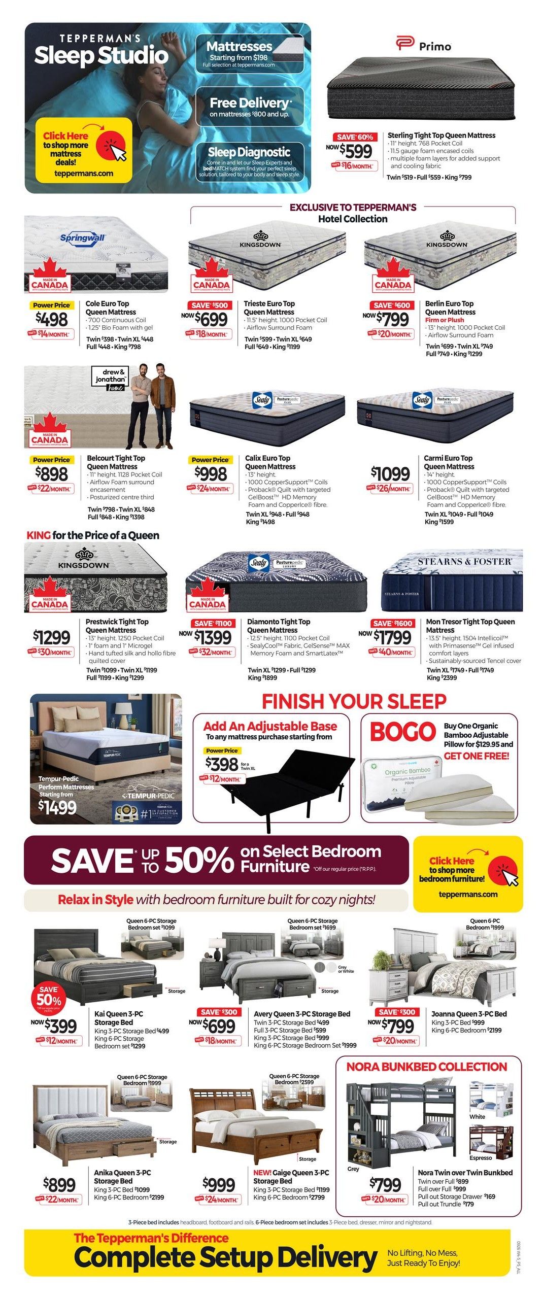 Tepperman's Flyer September 18 to 24
