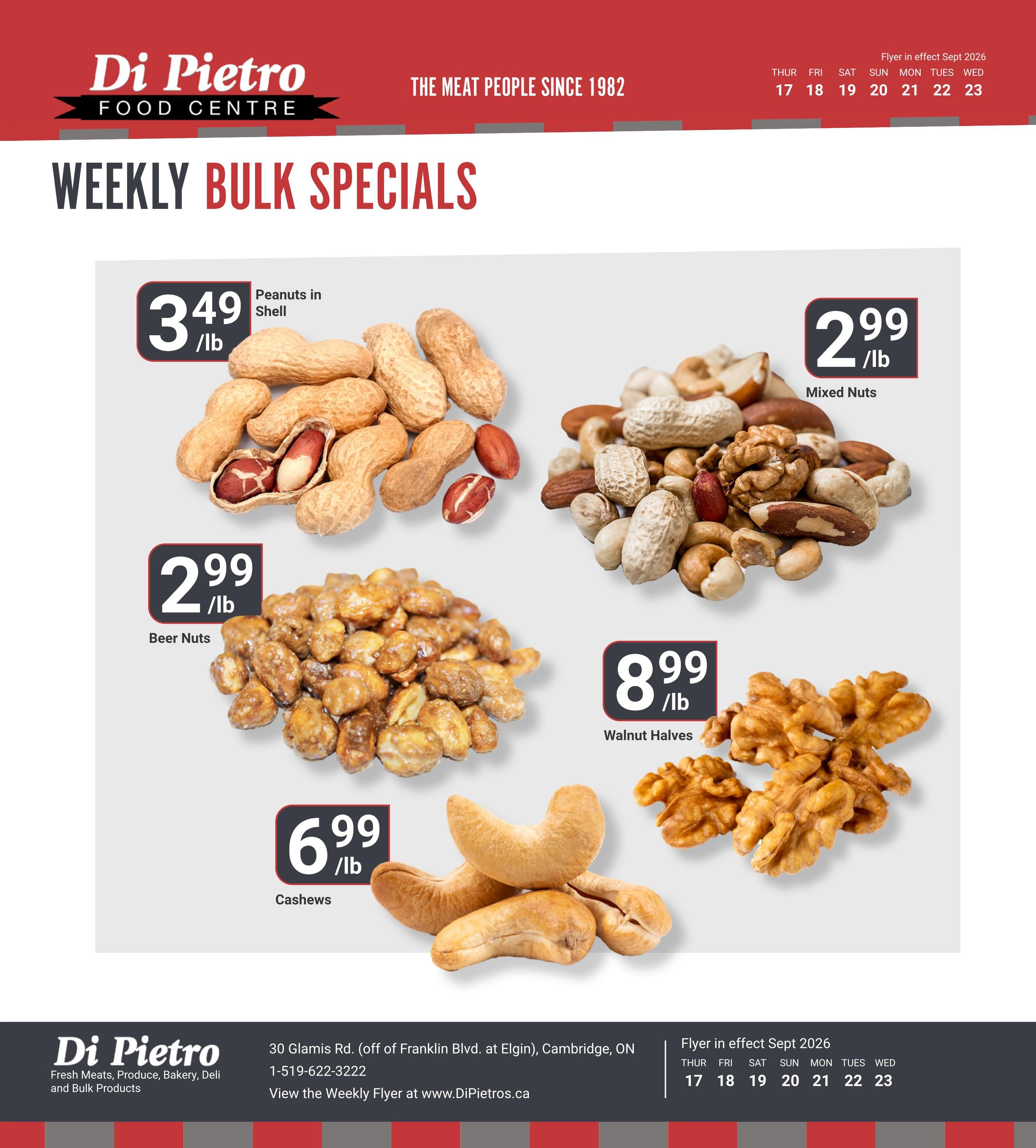 Di Pietro Food Centre Flyer September 17 to 23
