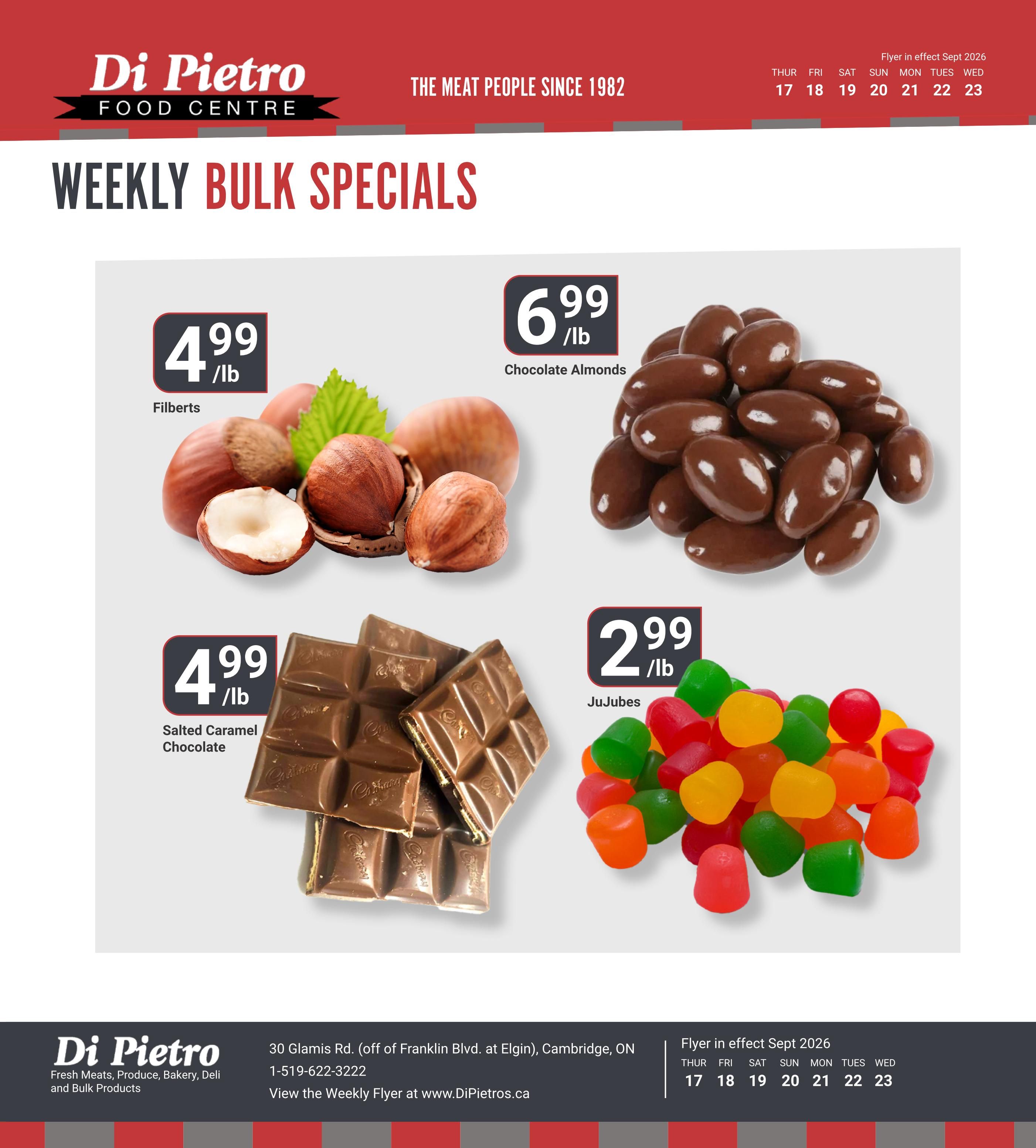 Di Pietro Food Centre Flyer September 17 to 23