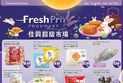 FreshPro Foodmart (Richmond Hill) Flyer September 18 to 24