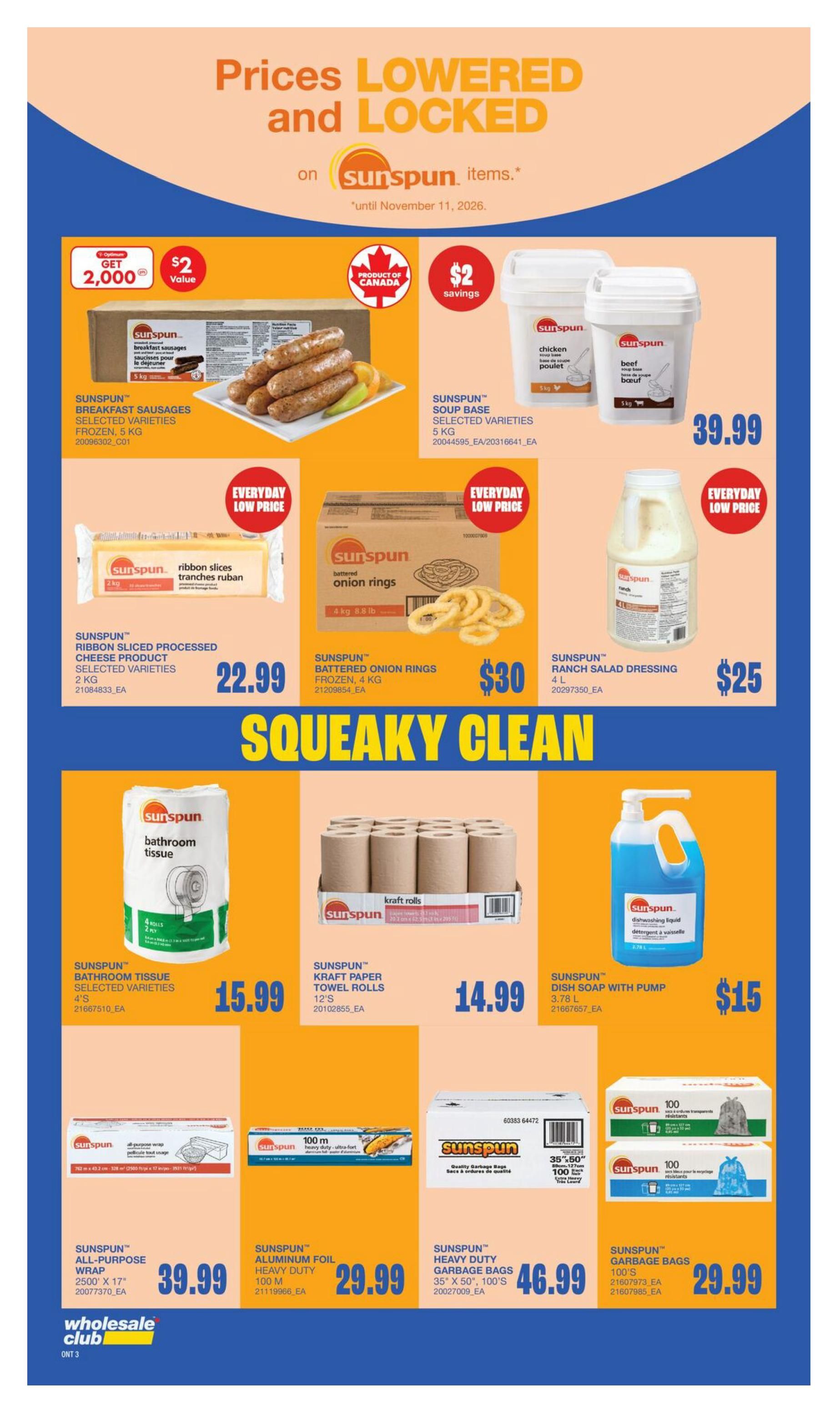 Wholesale Club (ON) Flyer September 17 to 23
