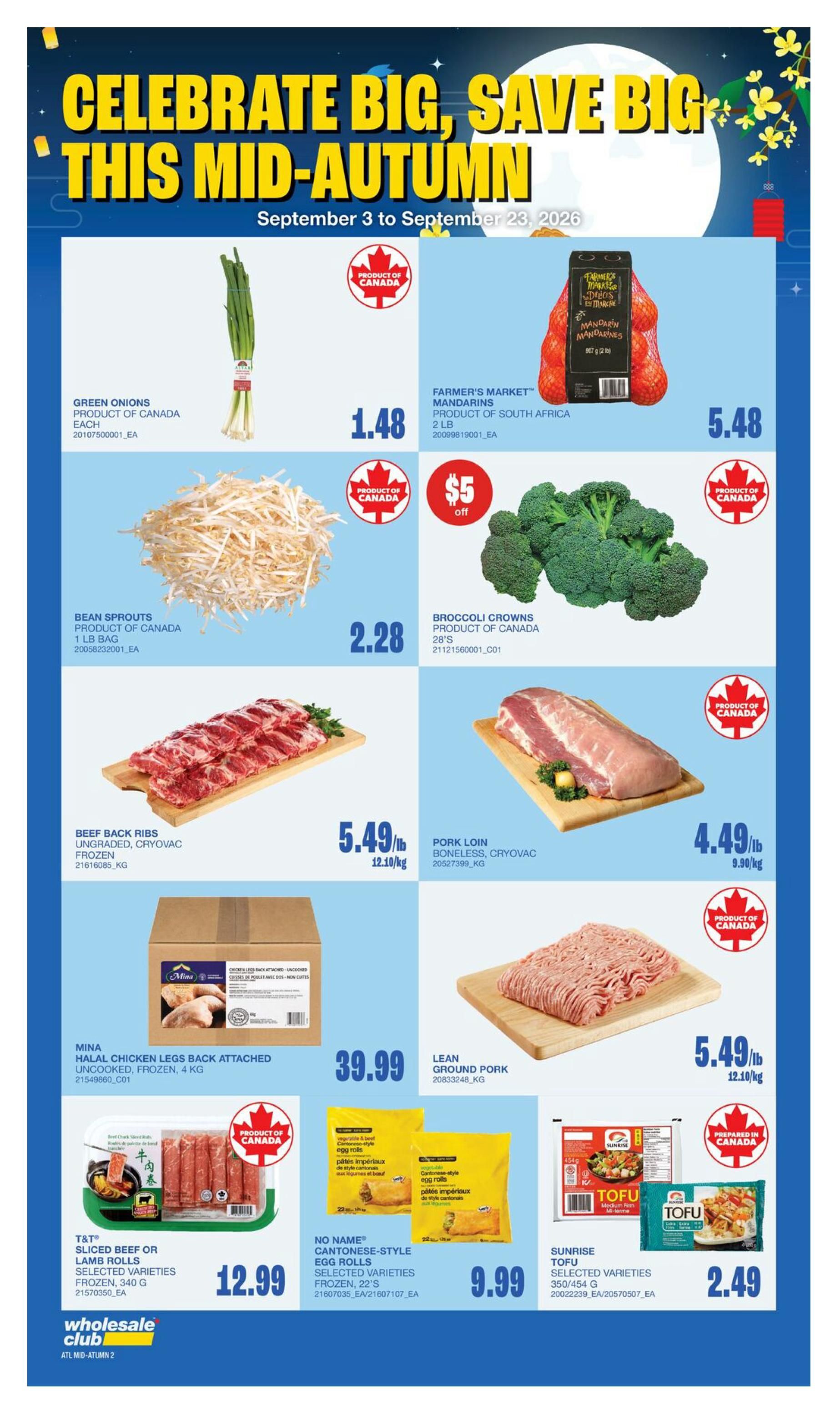 Wholesale Club (Atlantic) Flyer September 17 to 23