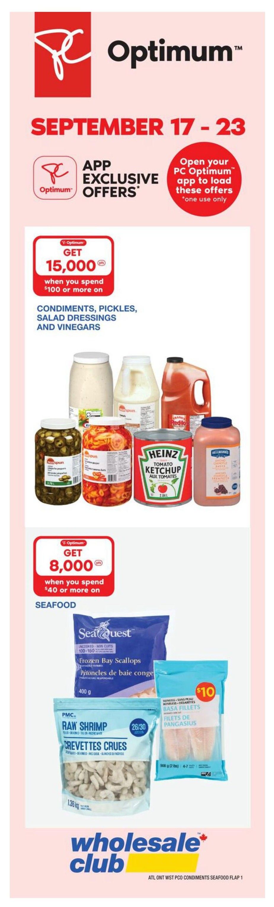Wholesale Club (Atlantic) Flyer September 17 to 23
