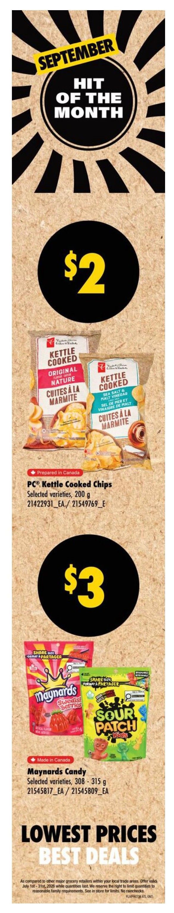 Wholesale Club (Atlantic) Flyer September 17 to 23
