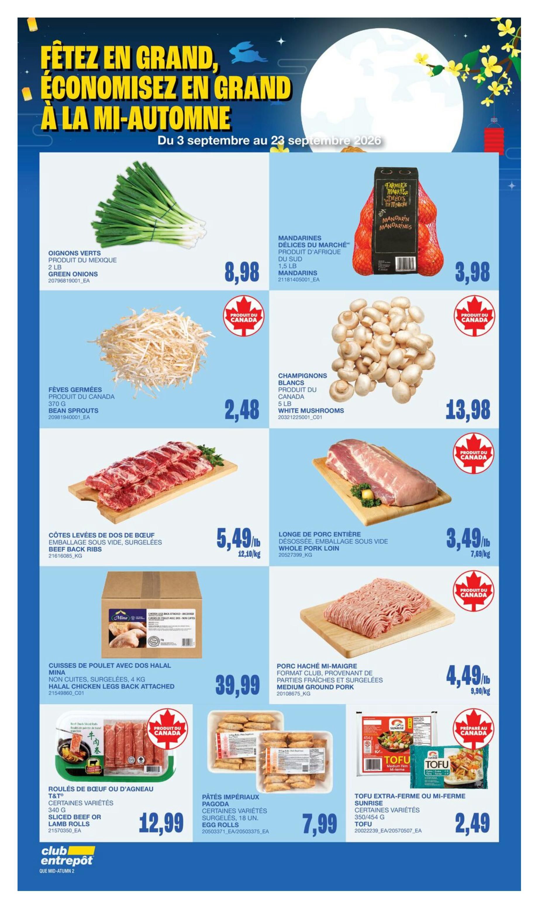 Wholesale Club (QC) Flyer September 17 to 23