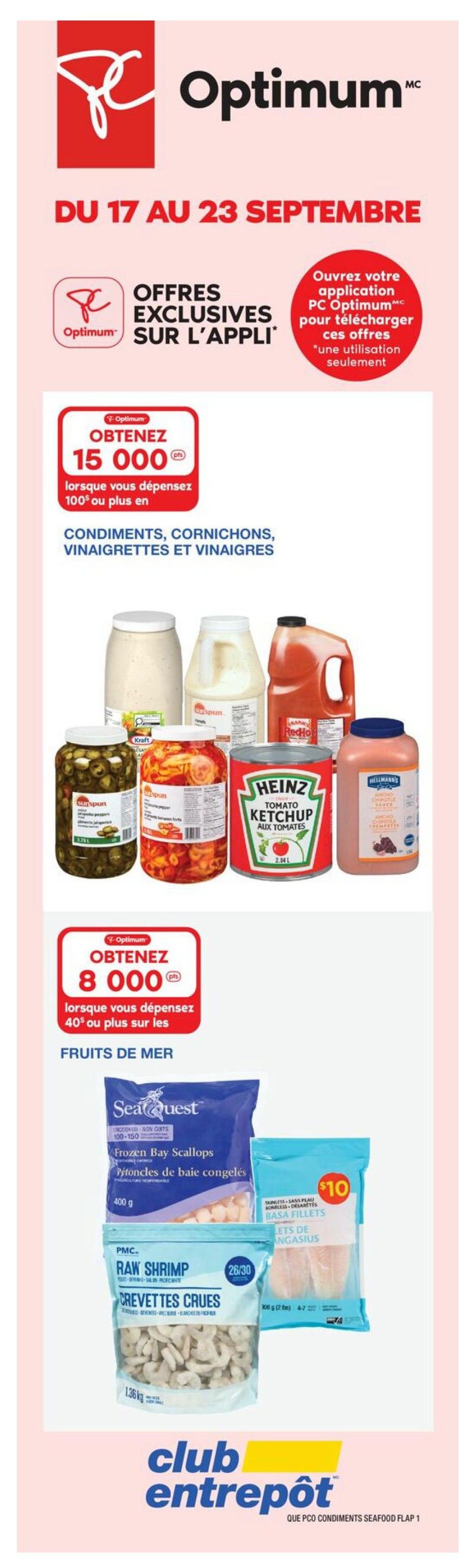 Wholesale Club (QC) Flyer September 17 to 23