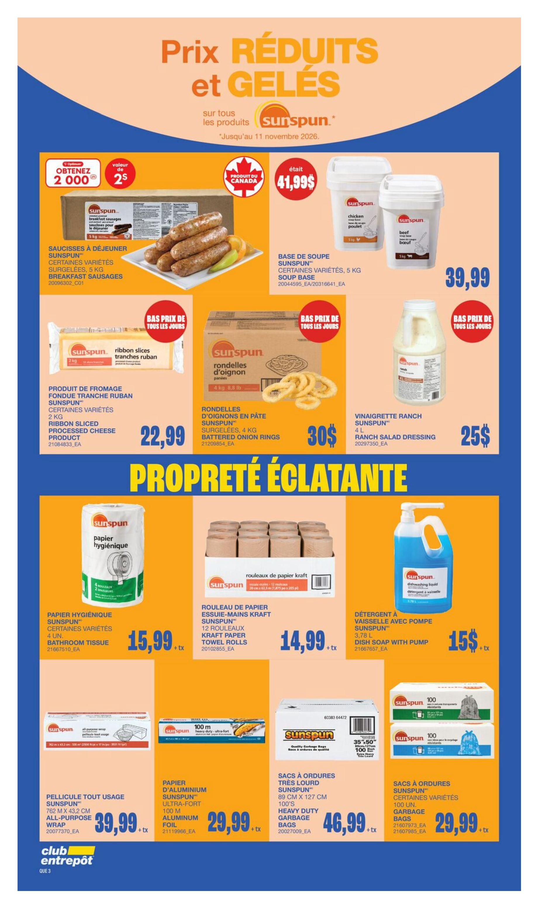 Wholesale Club (QC) Flyer September 17 to 23