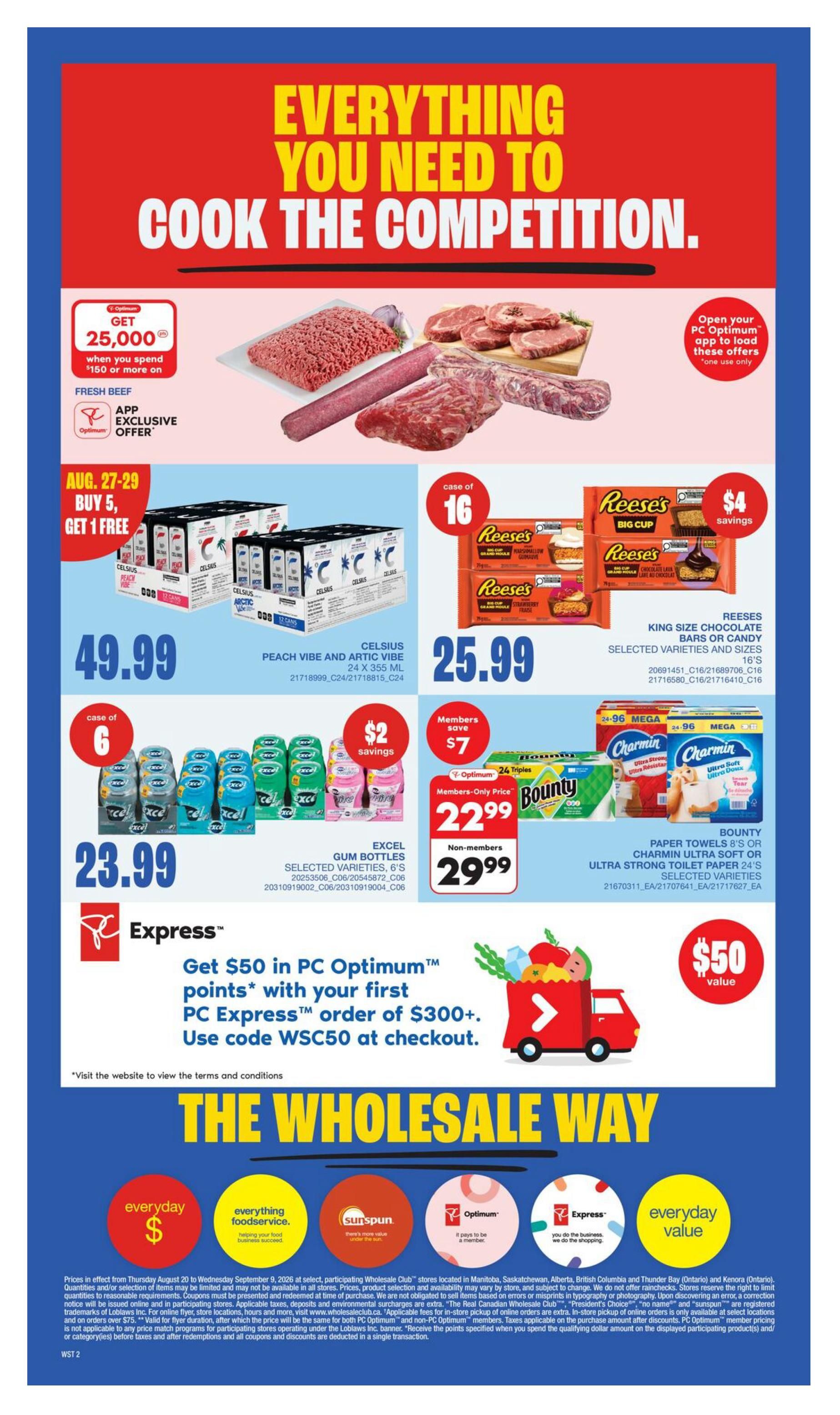 Wholesale Club (West) Flyer September 17 to 23
