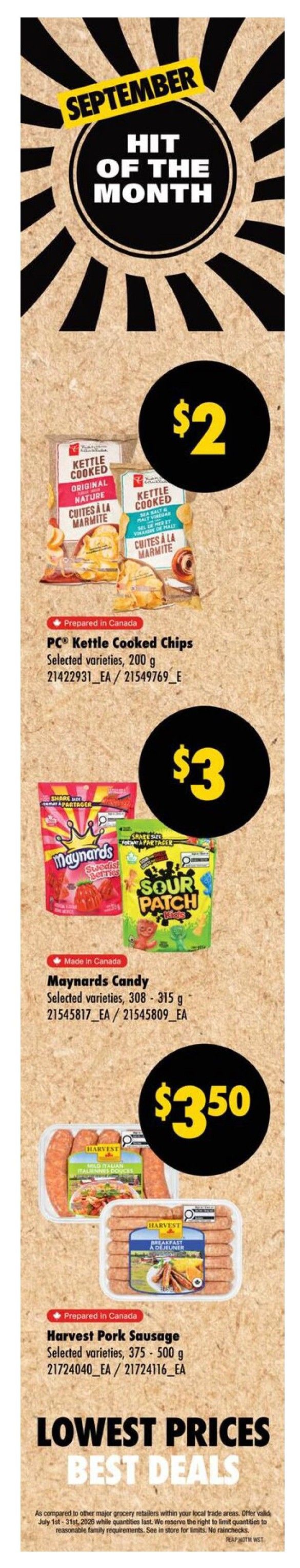 Wholesale Club (West) Flyer September 17 to 23