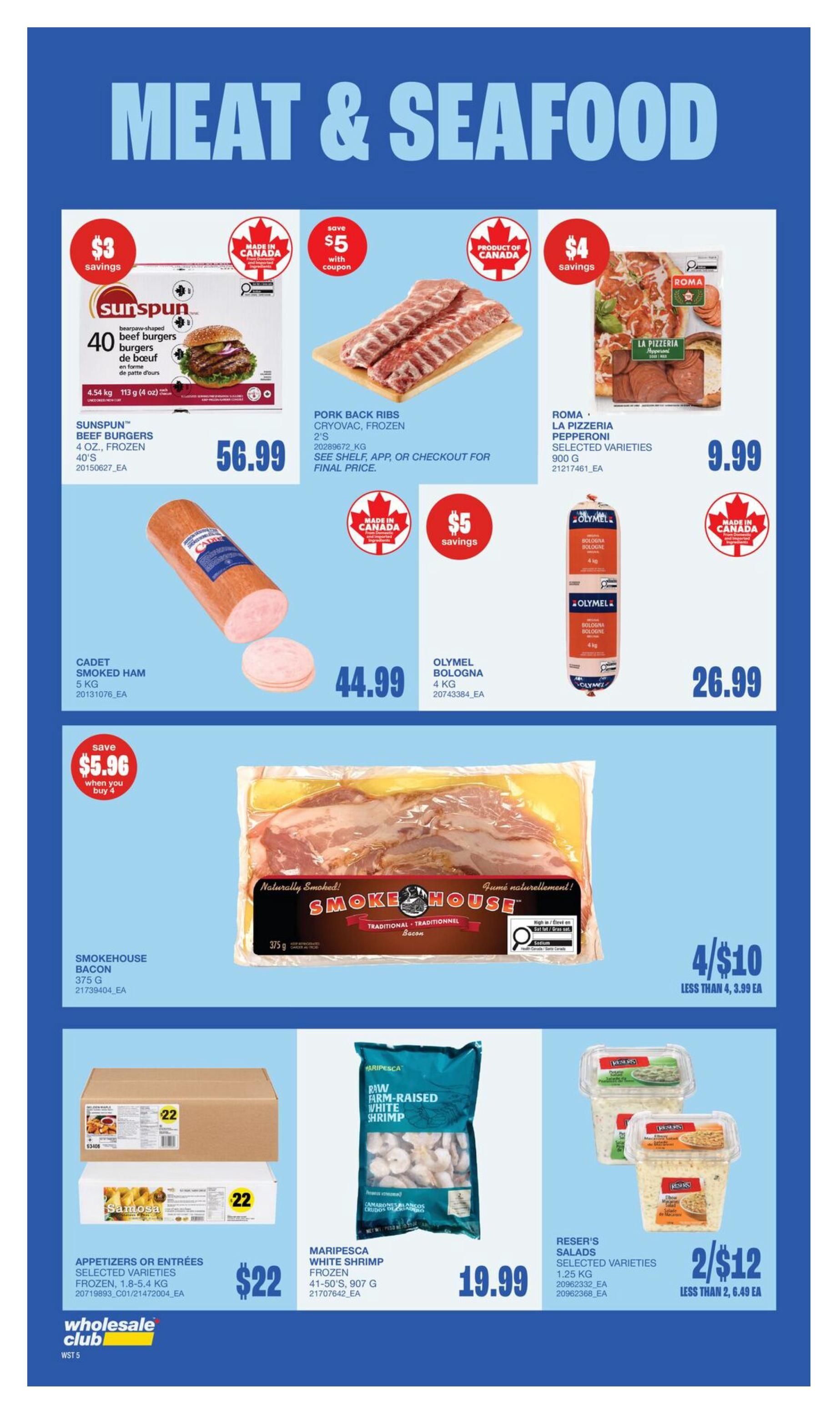 Wholesale Club (West) Flyer September 17 to 23