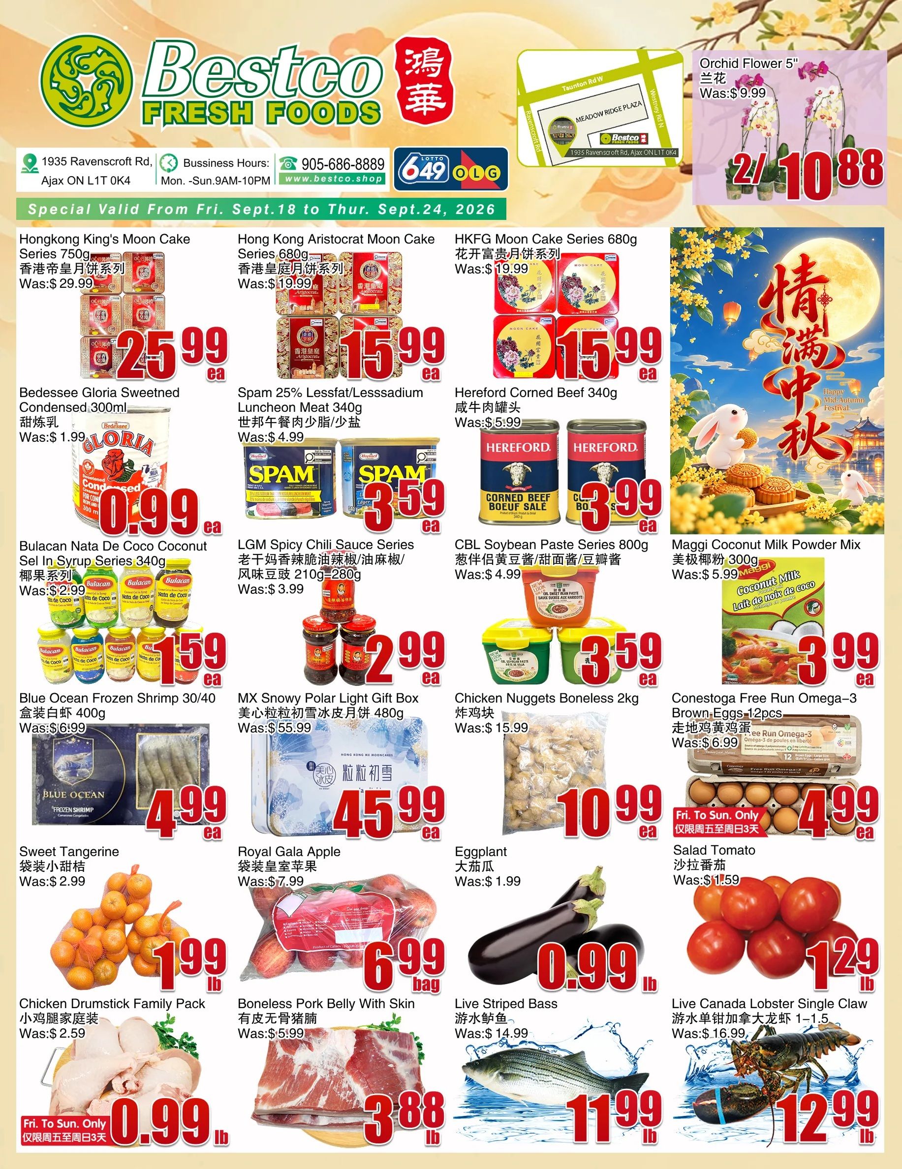 BestCo Food Mart (Ajax) Flyer September 18 to 24