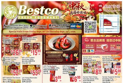 BestCo Food Mart (Scarborough) Flyer September 18 to 24