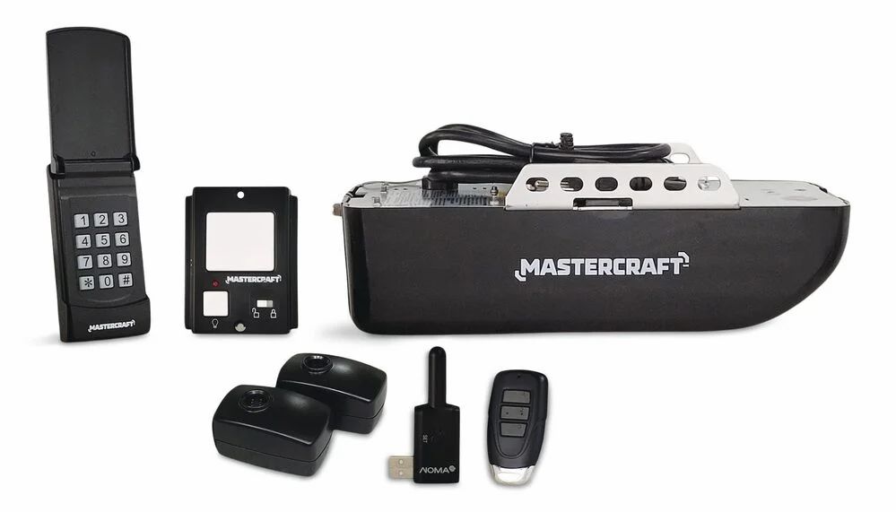 Canadian Tire: Mastercraft Garage Door Opener (1/2 hp, chain, wifi) 199.99 + 40 CT bonus money Canadian Tire: Mastercraft Garage Door Opener (1/2 hp, chain, wifi) 199.99 + 40 CT bonus money