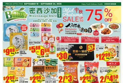 Btrust Supermarket (Mississauga) Flyer September 18 to 24