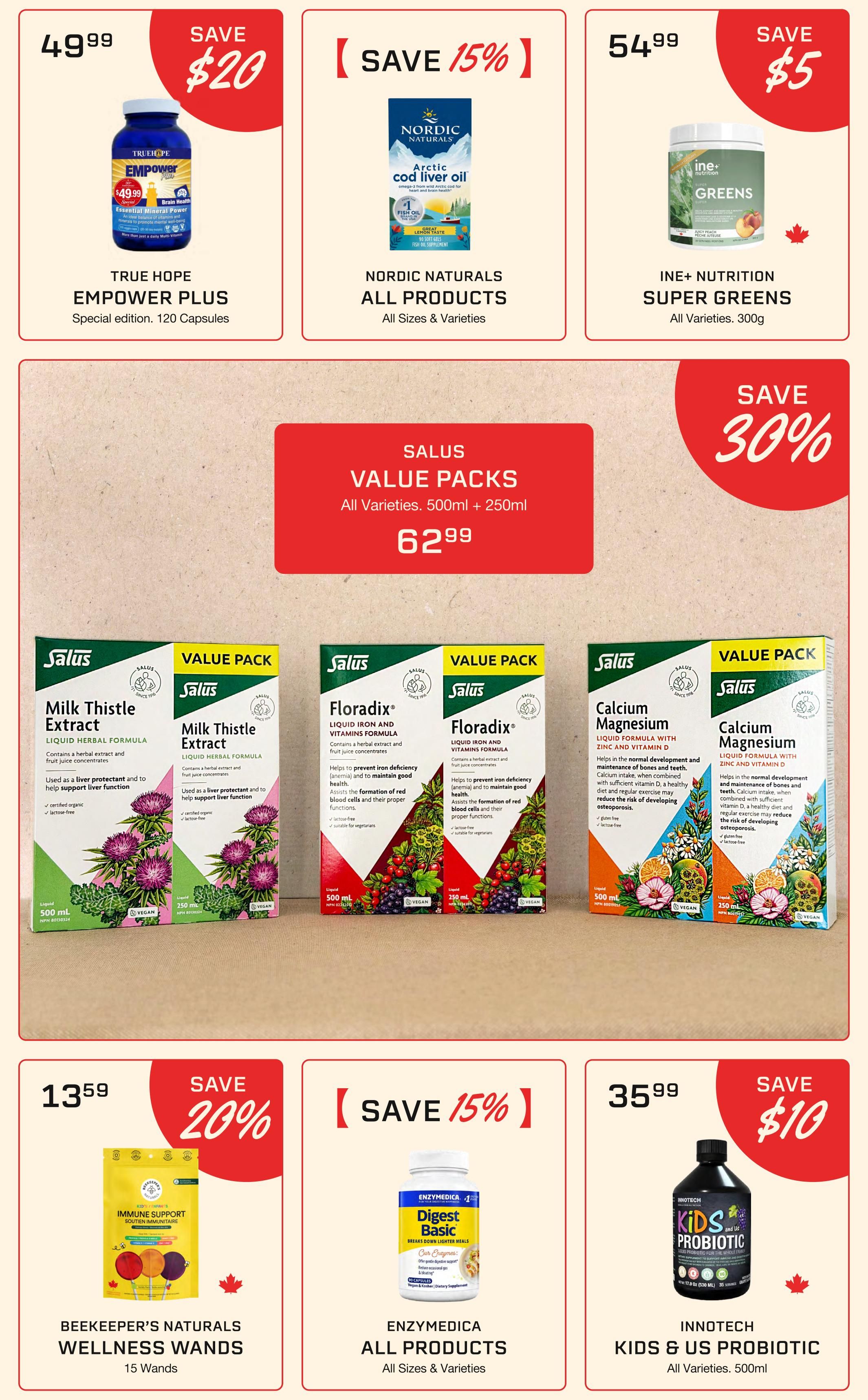 Nutters Everyday Naturals Flyer September 17 to 26