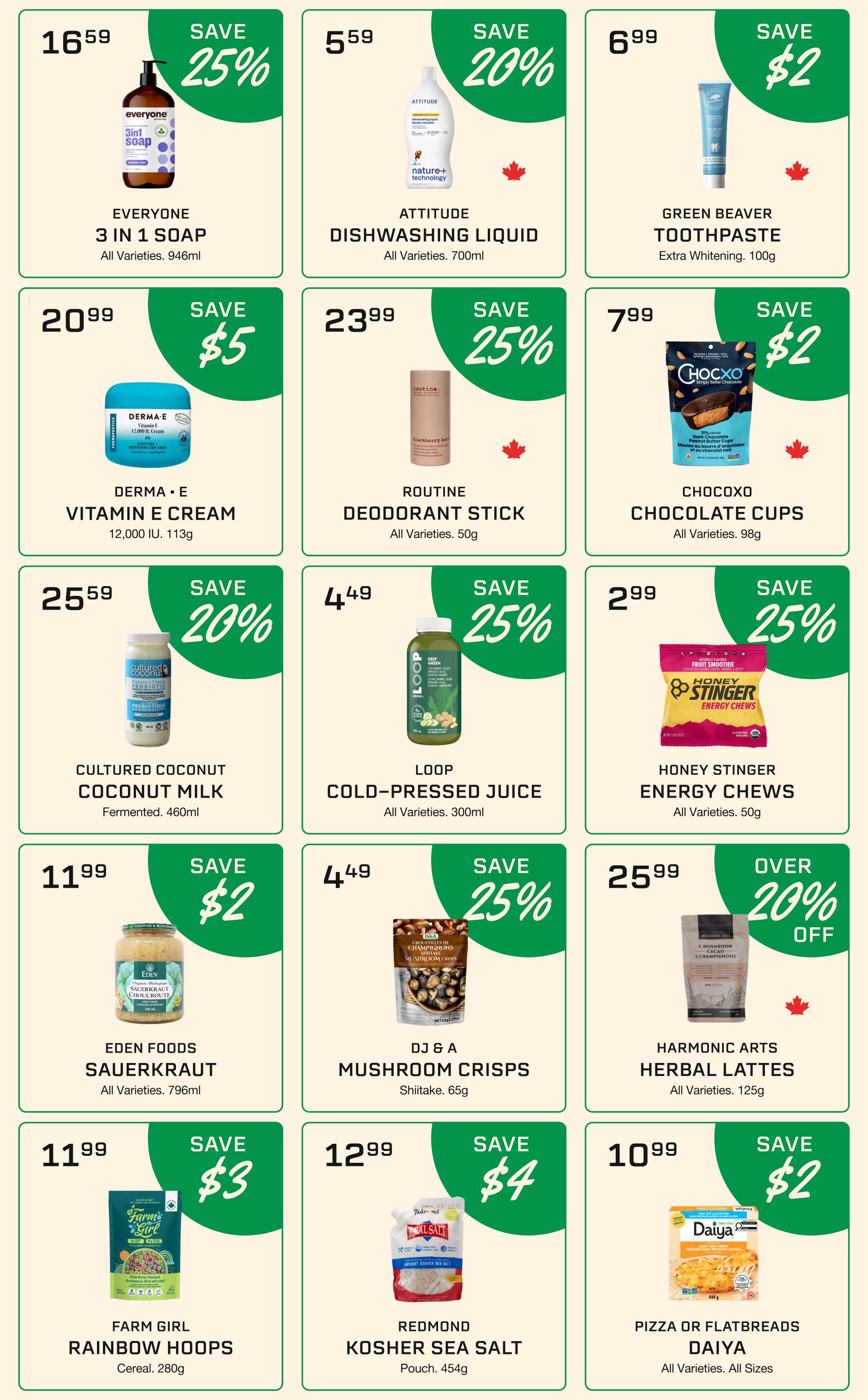 Nutters Everyday Naturals Flyer September 17 to 26